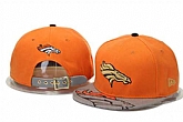 Broncos Gold Logo Orange Adjustable Hat GS,baseball caps,new era cap wholesale,wholesale hats